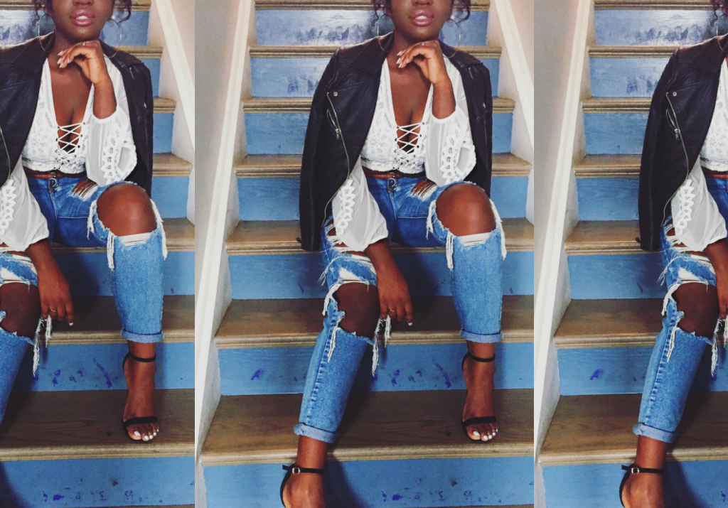 PERFECT PAIRING: DENIM + LEATHER